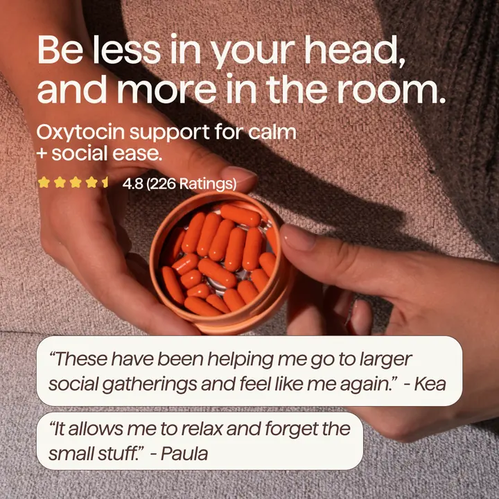 First Person Golden Hour ad: be less in your head and more in the room, with customer reviews