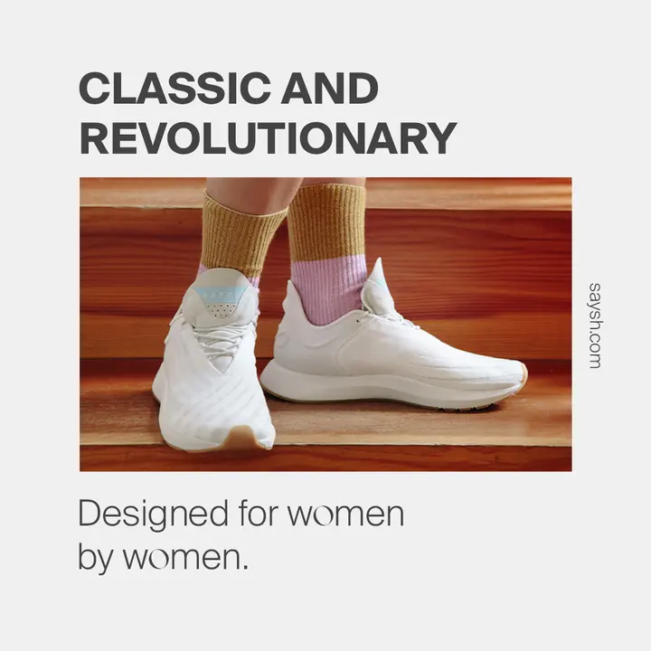 Saysh ad: designed for women by women